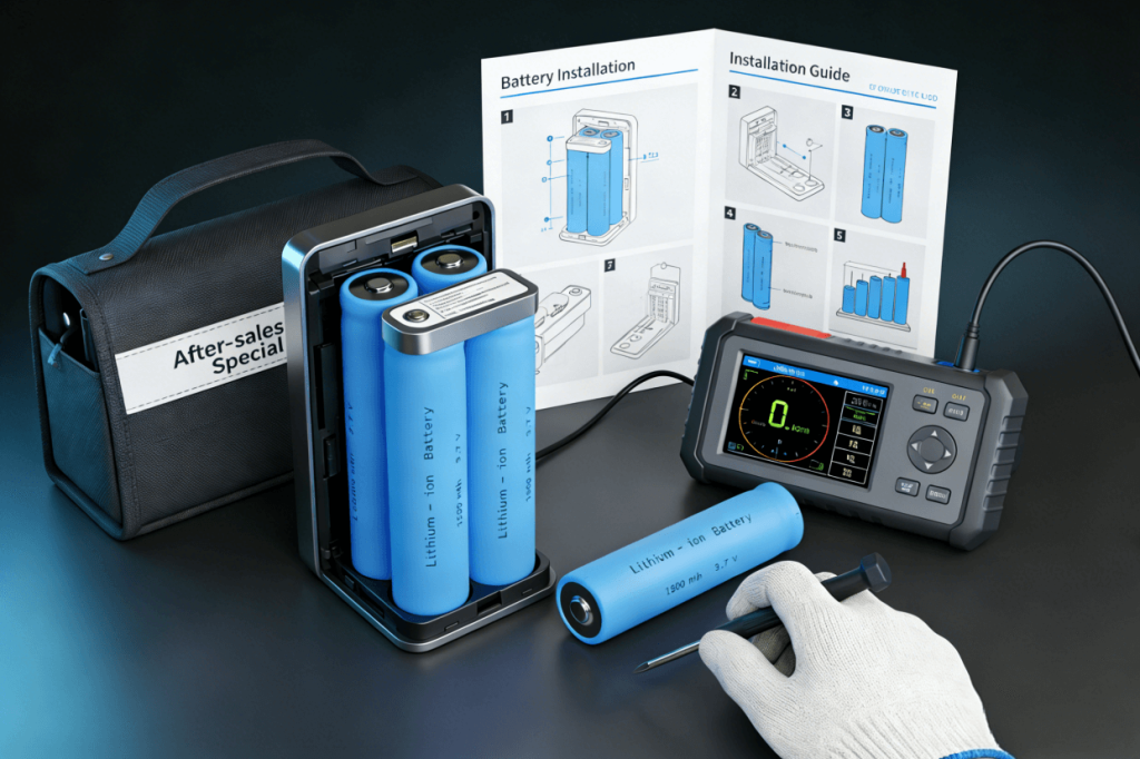 BATTERY INSTALLATION & AFTER-SALES SUPPORT