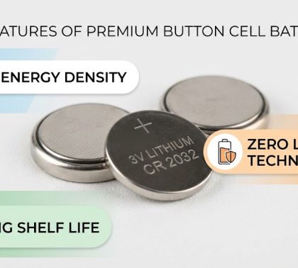 CR2032 lithium coin cell battery from manufacturer with 3V 230mAh capacity for industrial use