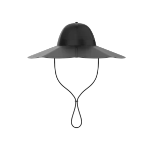 EcoFlow solar power hat with USB charging for outdoor use