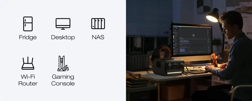 RIVER 3 Max Plus portable power station 600W backup battery