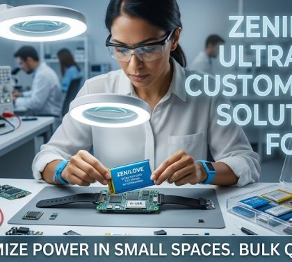 Zenilove ultra-thin lipo battery for iot devices and wearable electronics customization